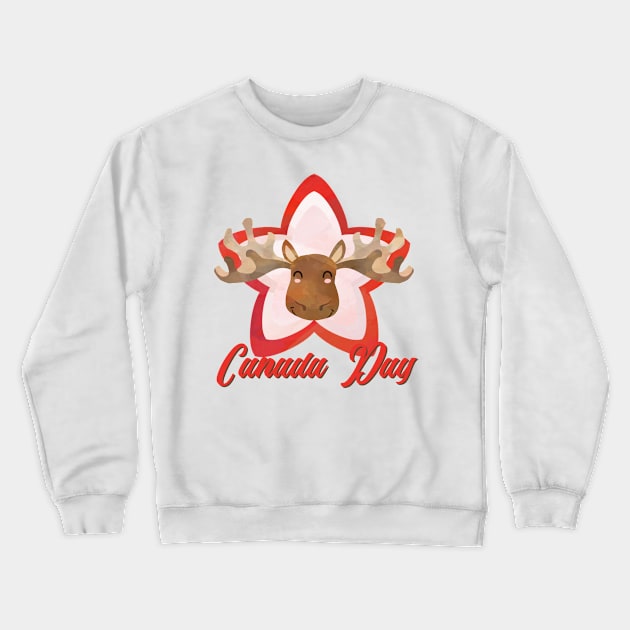 Canada day Crewneck Sweatshirt by KMLdesign